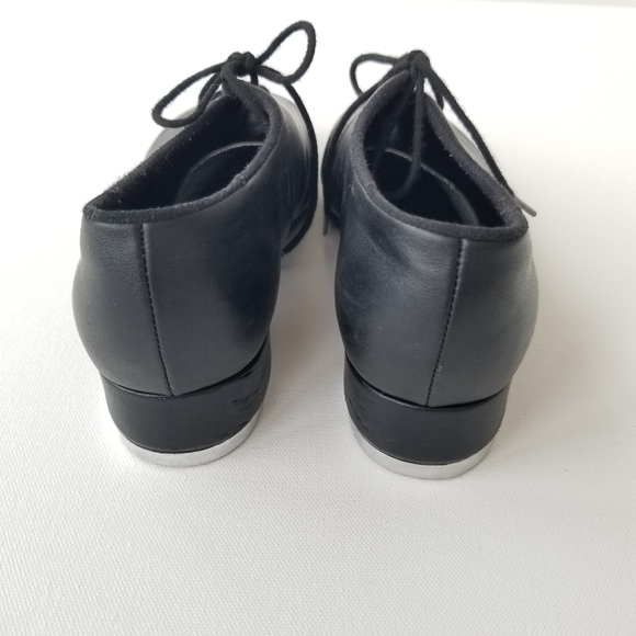 LEO Jazz Tap Dance Shoes Size 7.5M Black LS3312L - Picture 5 of 9